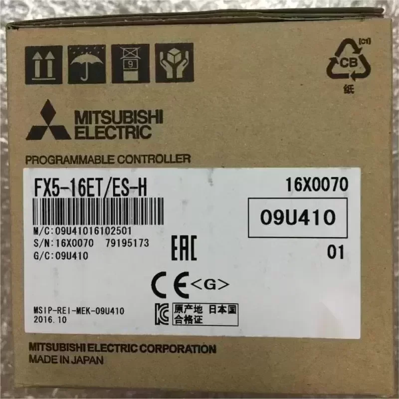 for IQ-F Series FX5-16ET/ES-H PLC High-Speed Pulse Input Output Module CE Certified 1