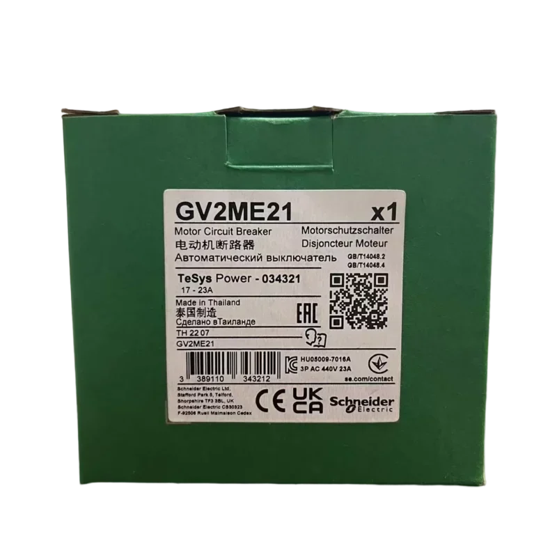 GV2ME21 3P 23A Schneider Motor Circuit Breaker