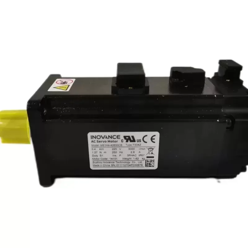 Inovance Servo Motor MS1H1-40B30CB-T334Z 400W Three-phase 3000RPM