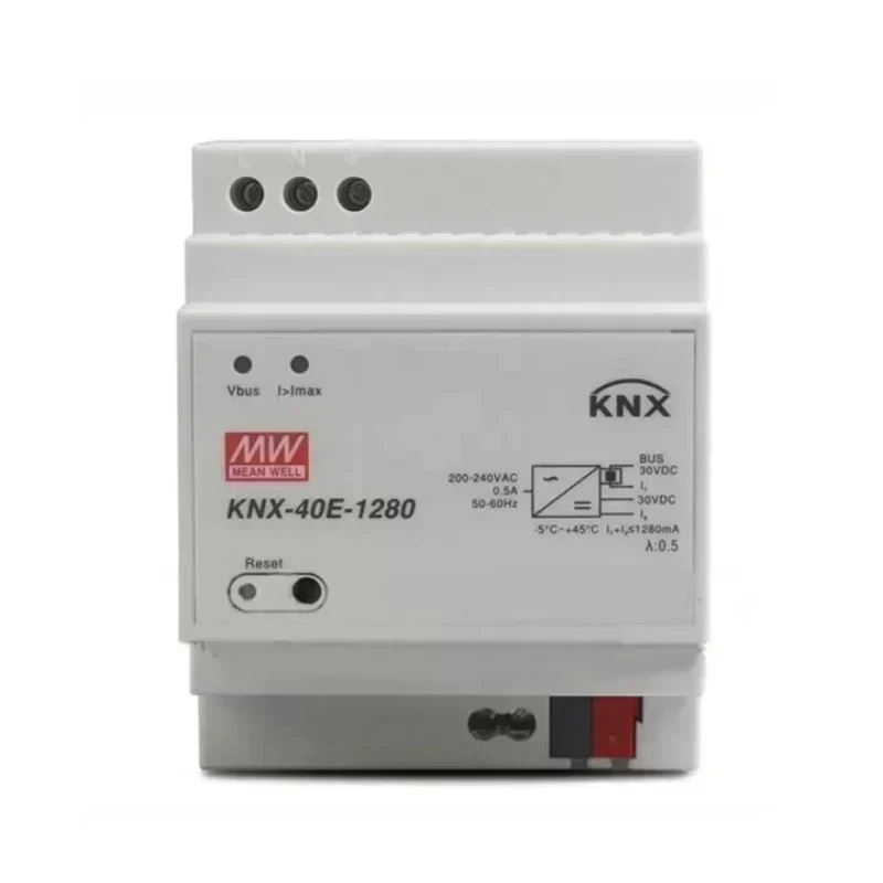 KNX-40E-1280D 30V AC/DC 1280 MA With Diagnostic Function Single Output Enclosed Mean Well Power Supply