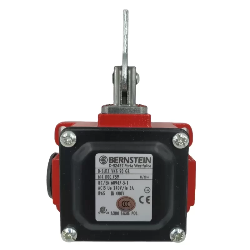 LIMIT SWITCH D-SU1Z VKS 90 GR 614.1100.759 BERNSTEIN Metal-Enclosed IP 65 protection 6141100759