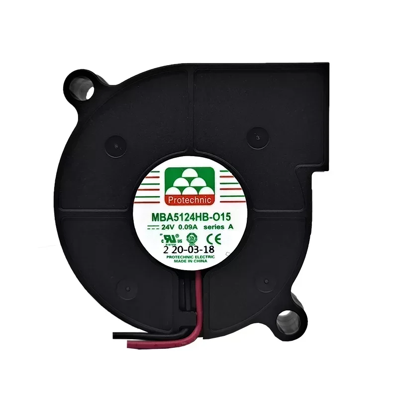 MBA5124HB-O15 Protechnic 24V 0.09A 51x51x15mm