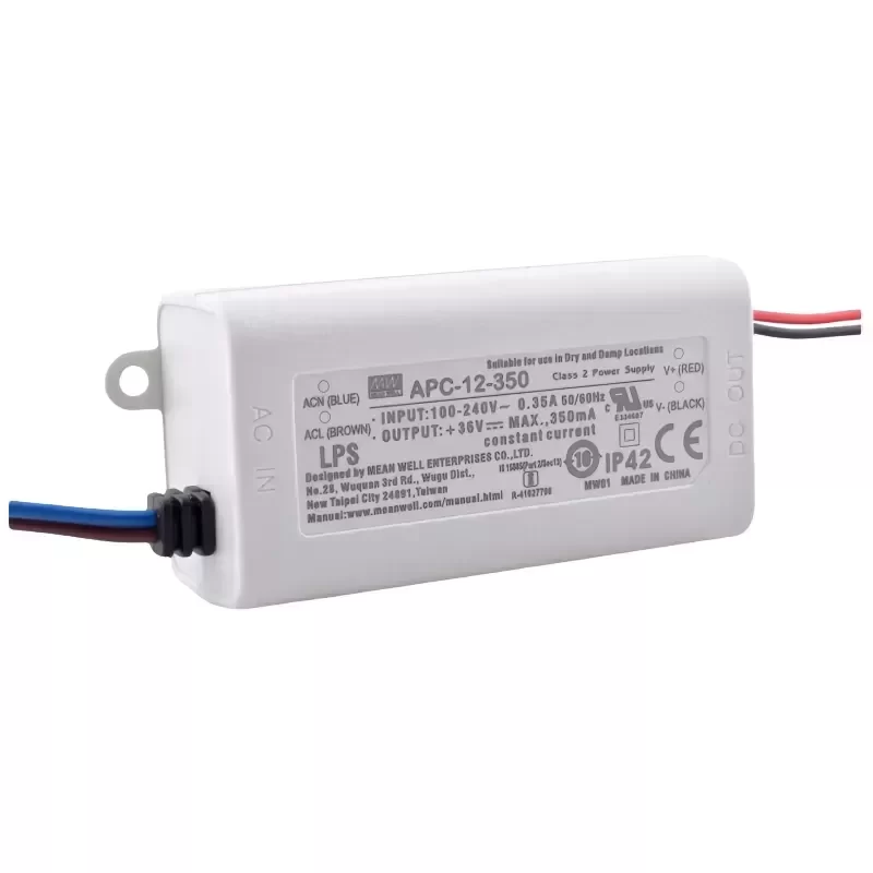 MeanWell APC-12-350 12W Single-Output Switching Power Supply Industrial