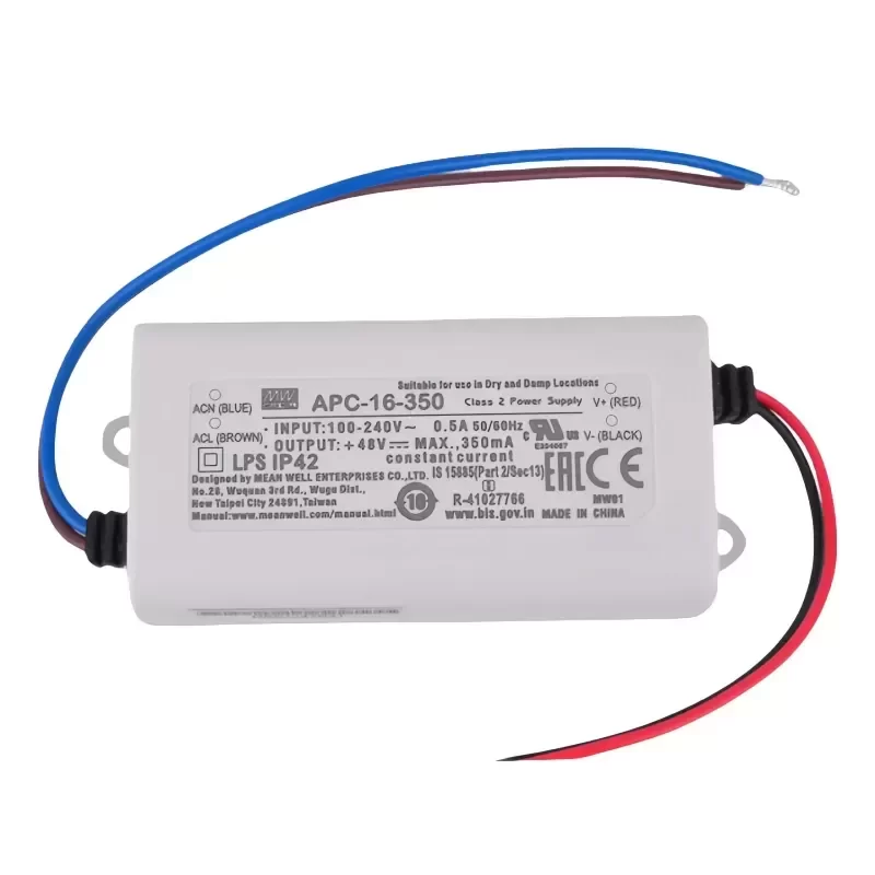 MeanWell APC-16-350 16W Single-Output Switching Power Supply industry
