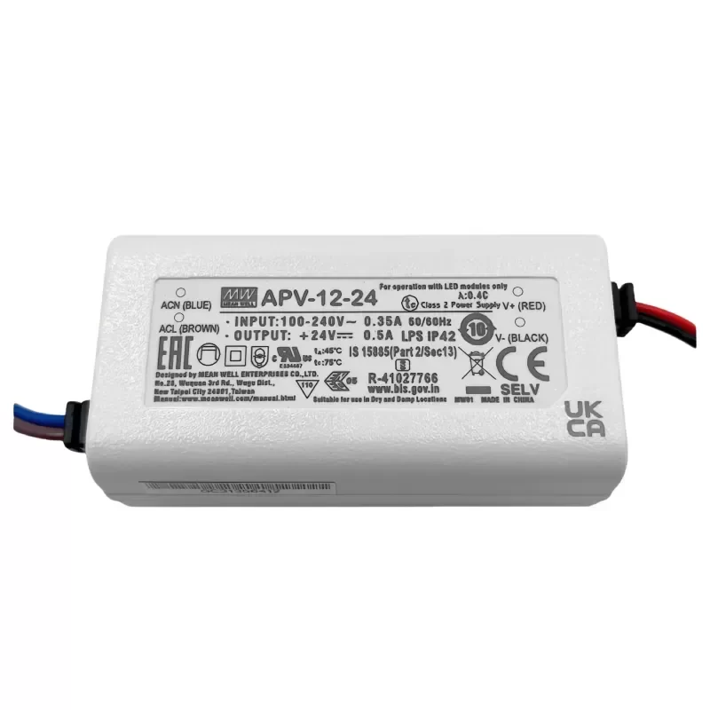 MeanWell APV-12-24 12W Single-Output Switching Power Supply industry application