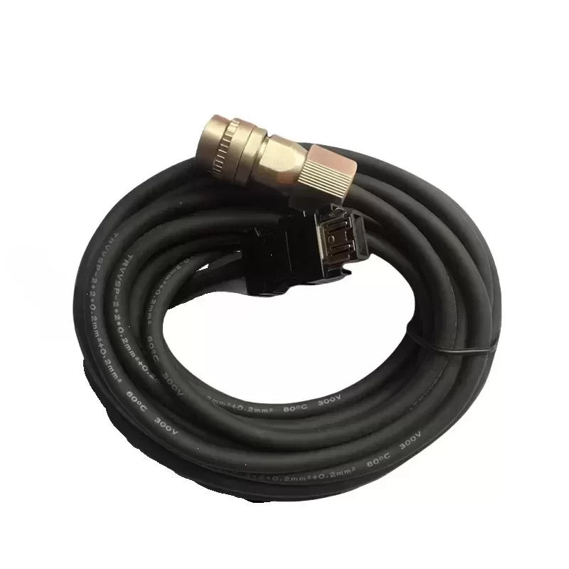 Mitsubishi High Power MR-J3ENSCBL3 5 10 15M-L H Servo Encoder Cable Drag Chain Line Sensor