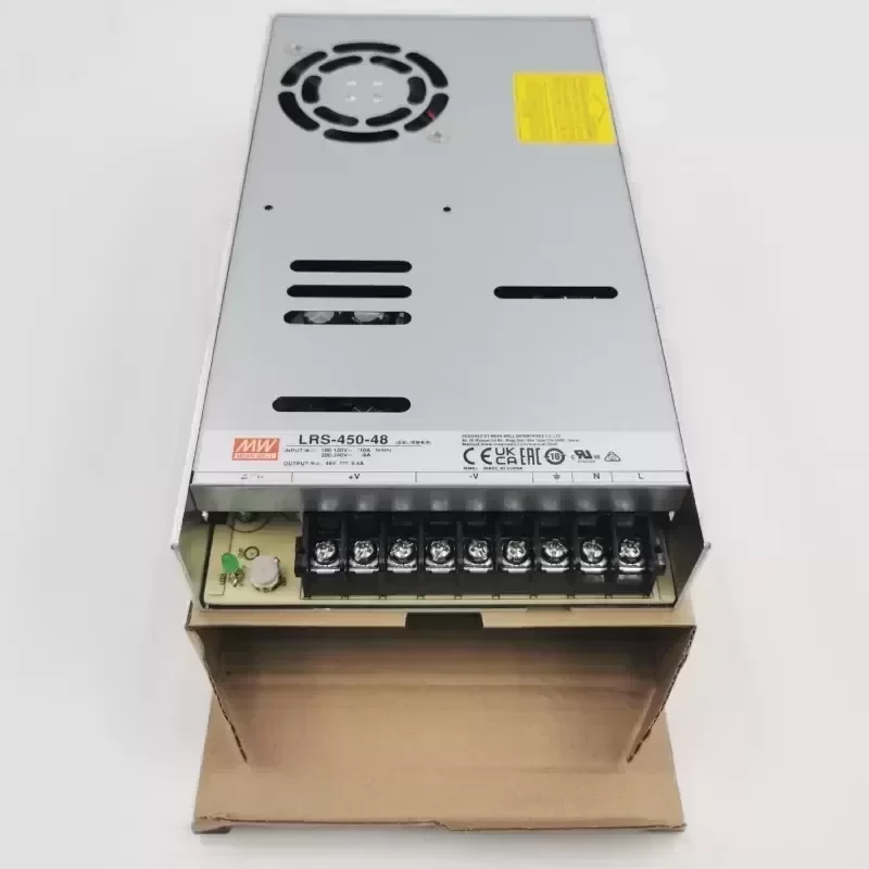 MW LRS-450-48 450W AC DC 48V 9.4A Single-Output Switching Power Supply