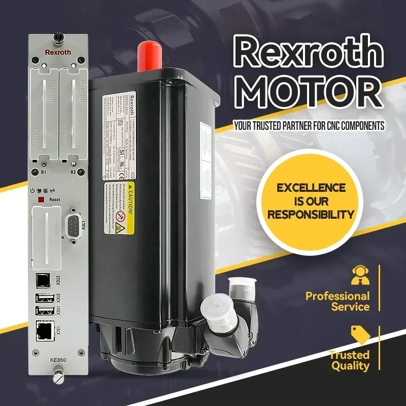 PLC Rexroth Drive Motor MSK061C-0600-NN-S1-UG0-NNNN R911312032 3 PHASE SERVO MOTOR