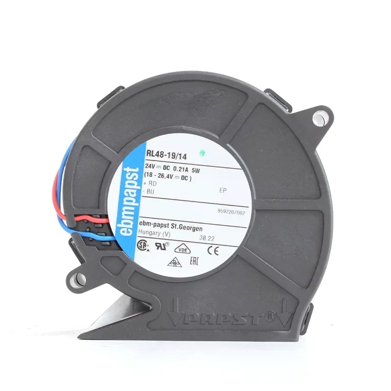 RL48-19/14 ebmpapst 24V 5W Turbine Blower Fan