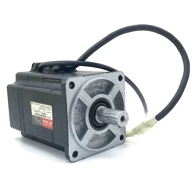 Sanyo Cnc Electric Motor P50B07030DXS70 Ac Servo Motor Sanyo Denki P50B08050DXS00