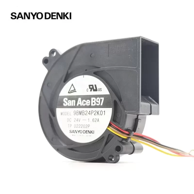 Sanyo Denki 9BMB24P2K01 24V 1.62A Mini Centrifugal Blower