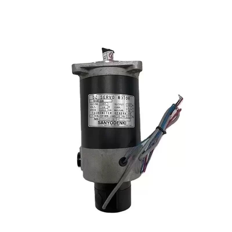 SANYODENKI T818T-036 DC Servo Motor AC for CNC Machine Industrial Automation Aluminum Material Part