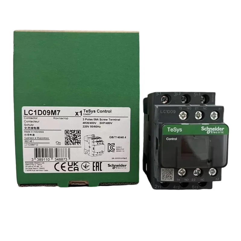 Schneider AC Electric Motor Reversing Contactor LC1D-09M7