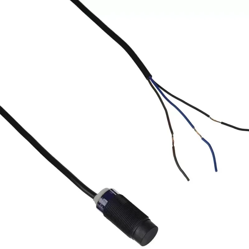 Schneider XS4P18AB120 12V 24V DC 41mm Telemecanique Inductive Proximity Sensor