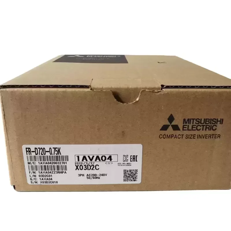 Servo Motor Driver FR-D720-0.75K High Torque Encoder AC Servo Motor Driver