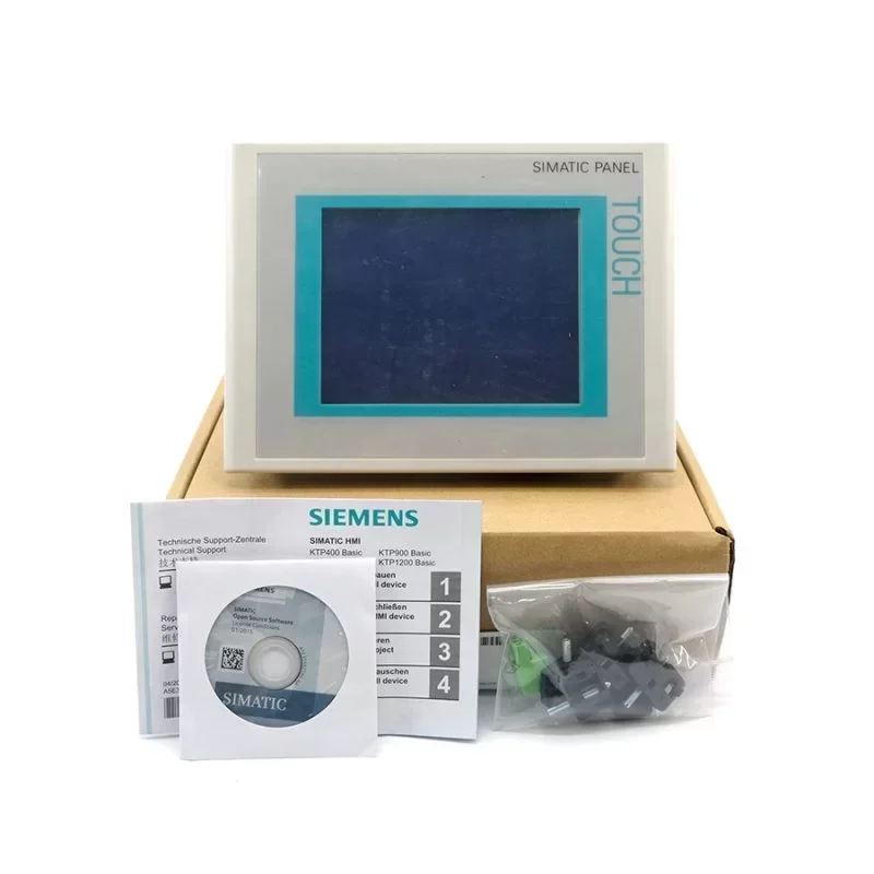 SIEMENS SIMATIC TP 177B 6" HMI Touch Panel CPU PLC Programming 6AV6642-0BA01-1AX1