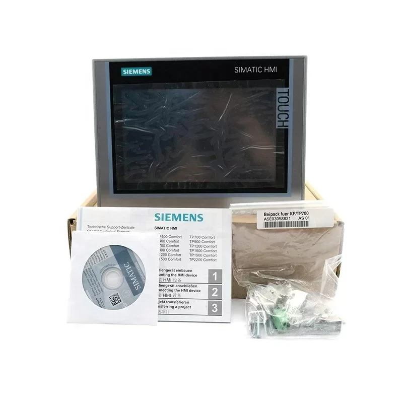 SIEMENS TFT Display Touch Operation Screen SIMATIC HMI TP700 Comfort Panel 6AV2124-0GC01-0AX0