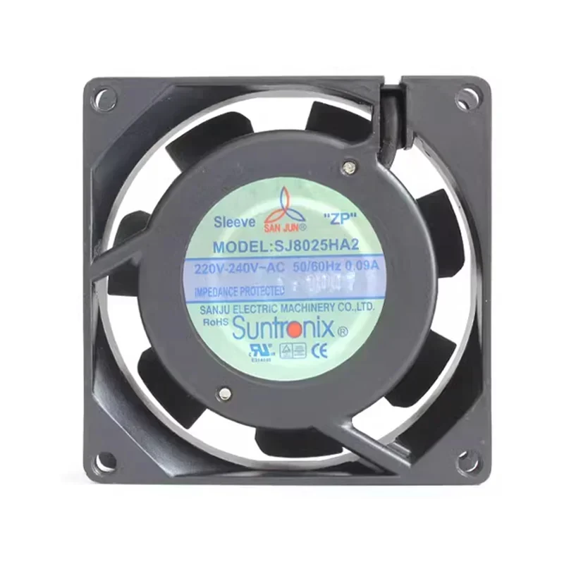 SJ8025HA2 Suntronix 220/240V 0.09A 13/10W PWM Axial Fan