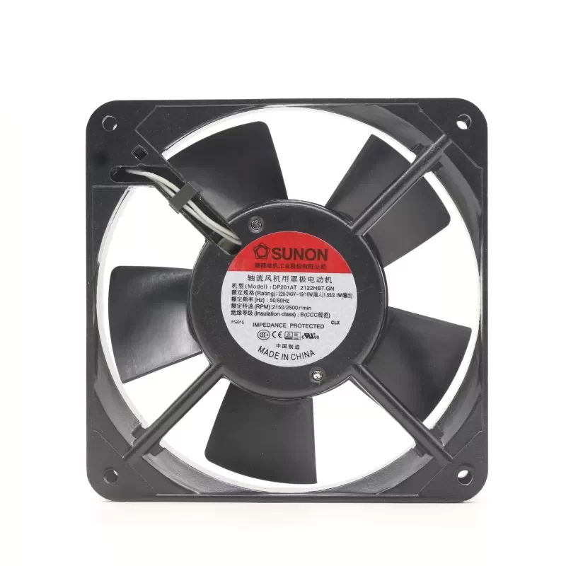 SUNON DP201AT 2122HBT.GN 220V AC 19W 0.1A Axial Fan