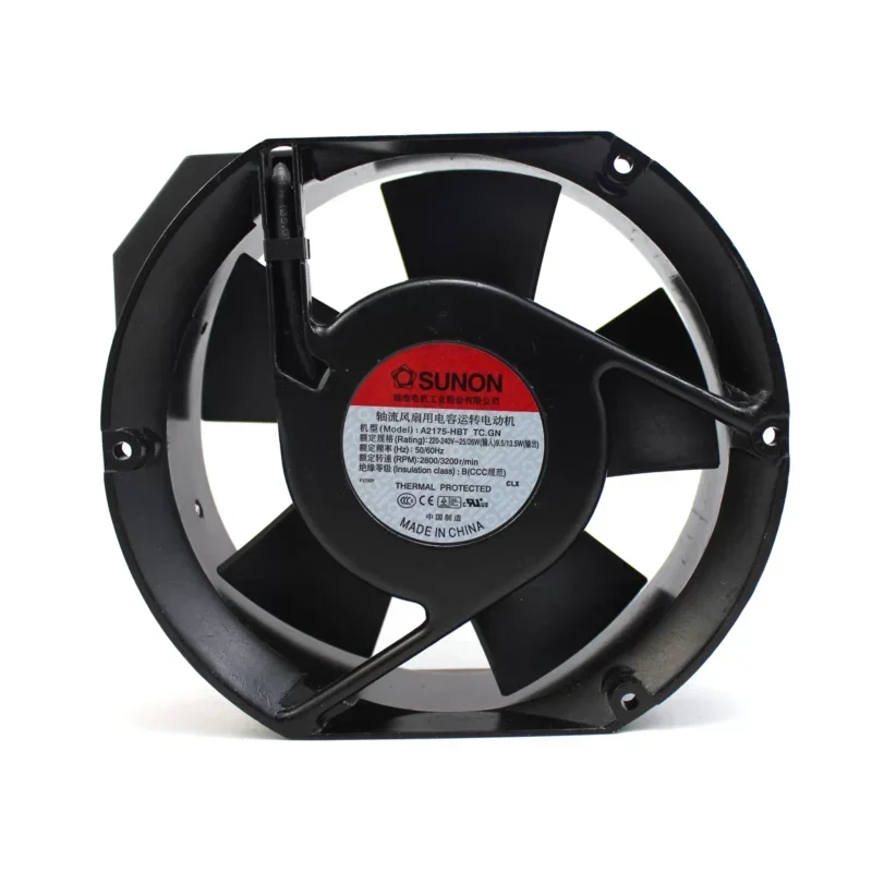 Sunon Fan A2175-HBT.TC.GN HBL 17251 220AC Capacitive Fan