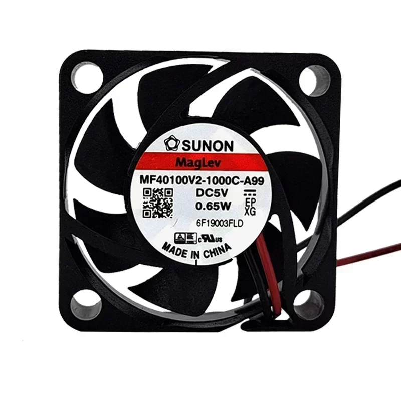 SUNON MF40100V2-1000C-A99 Axial Fan VAPO Bearing Plastic 40x40x10MM 5V DC 7.0CFM 5800RPM