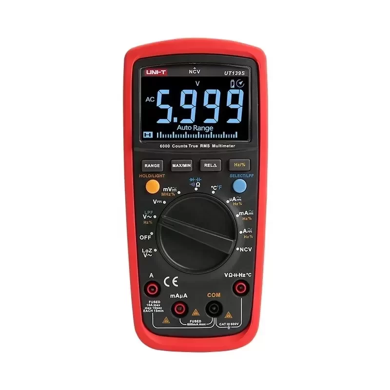 UNI-T UT139S Digital Multimeter High Precision Automatic Range Voltage Current and Capacitance Measurement
