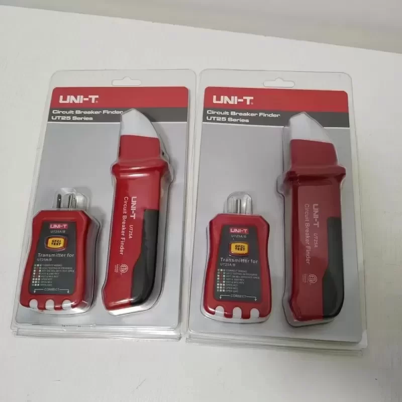 UNI-T UT25A UT25B Electronic Short Circuit Tester AC Breaker Line Search Instrument