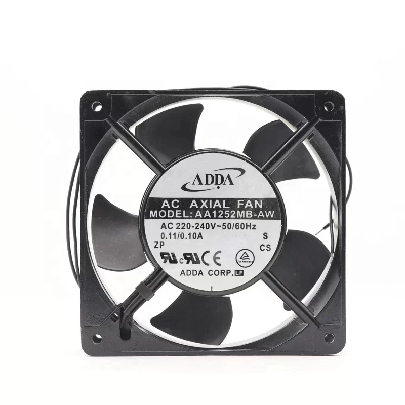 AA1252MB-AW ADDA 220V AC 120X120X25mm Cabinet Axial Fan