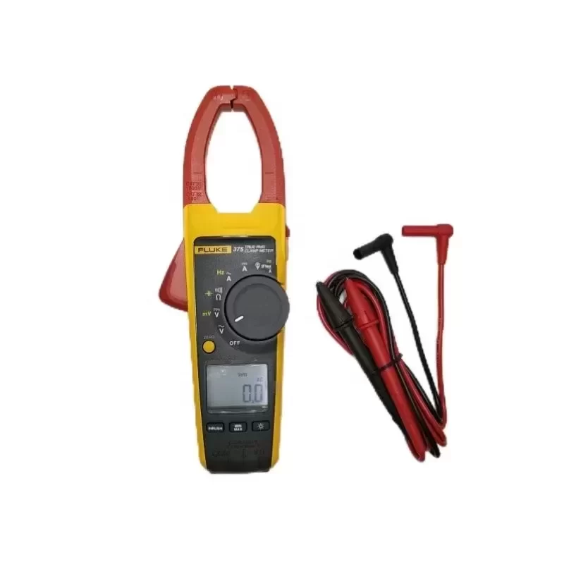 Fluke 375FC Digital Clamp Meter True RMS with 600A AC/DC Measures Capacitance and DC Current