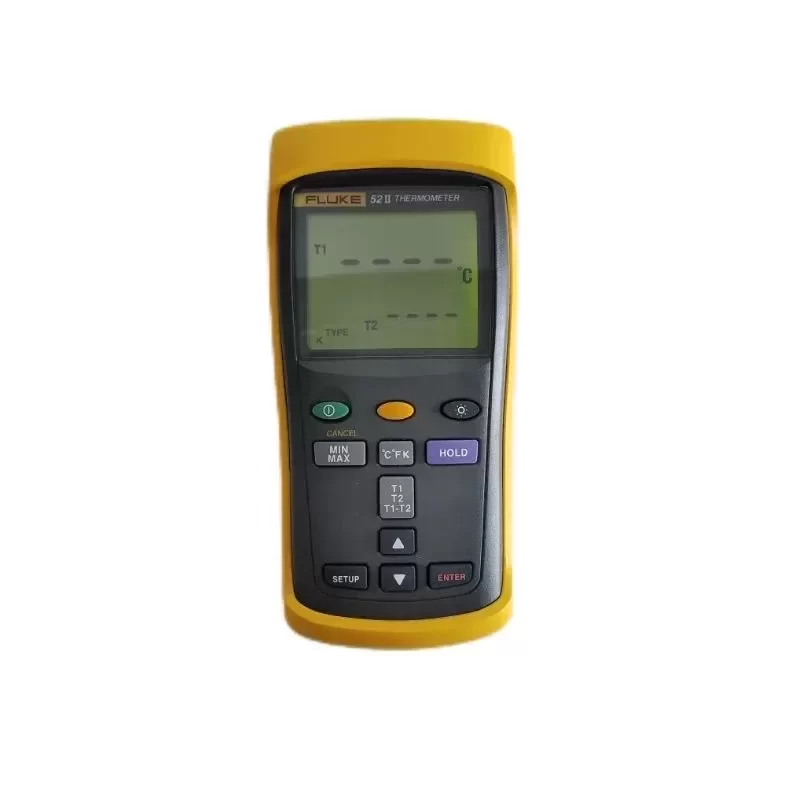 Fluke 52-2 Dual Input Digital Thermometer Plastic Material Thermocouple Theory