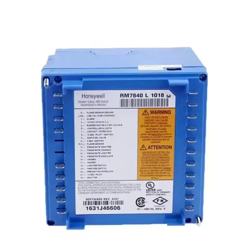Honeywell RM7840L1018 Industrial Combustion System Controller Safety Program