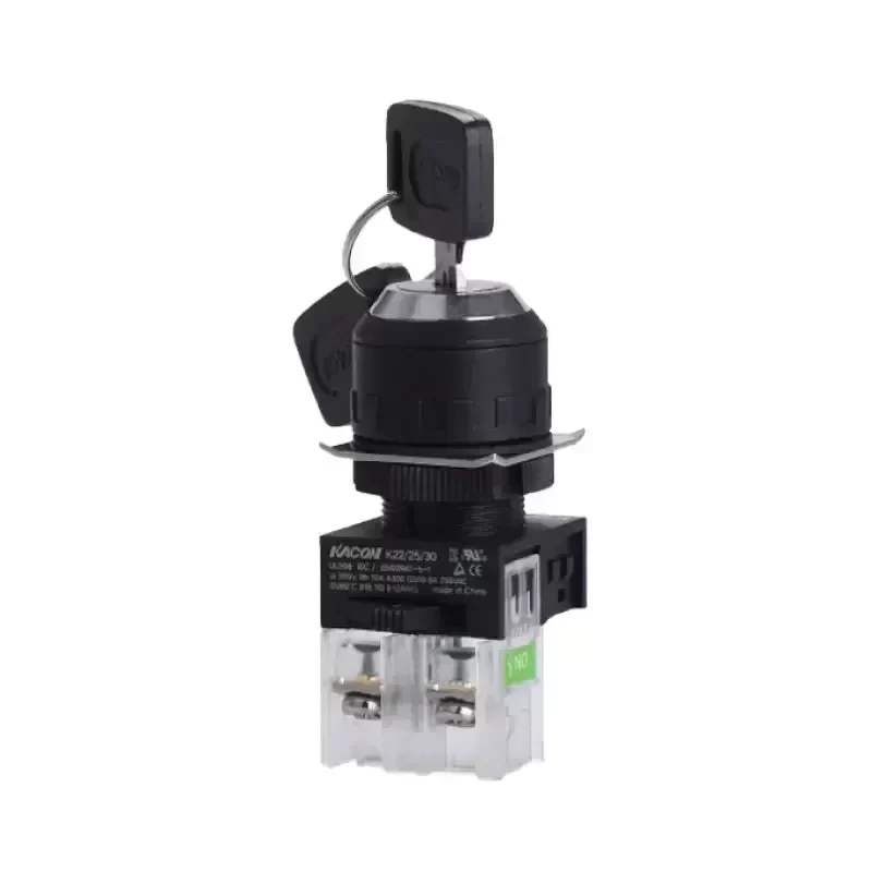 KACON K22-61 Dual Speed Key Selection Switch 1NO Contacts