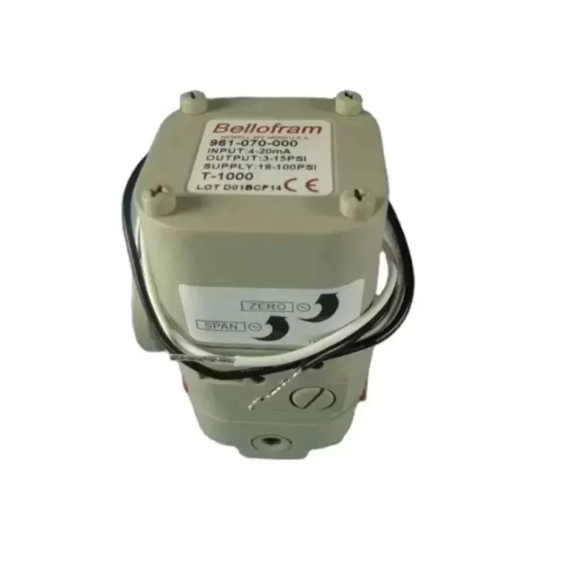 Marsh Bellofram T1000 Electrical Converter 961-070-000 Pressure Transmitter Electronic Power