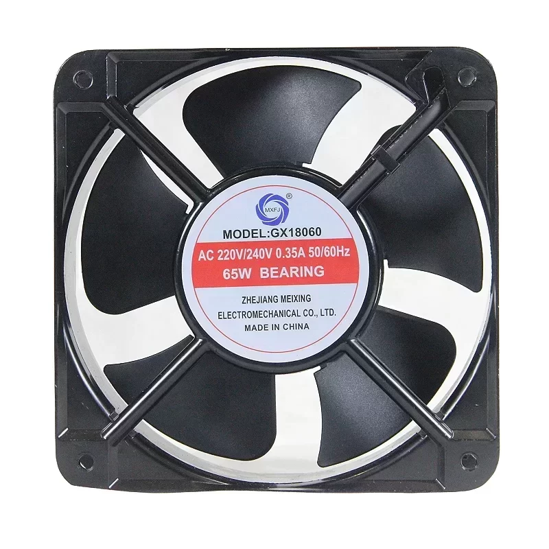 MEIXING GX18060 220VAC 2700RPM 180x180x60mm Axial Fan