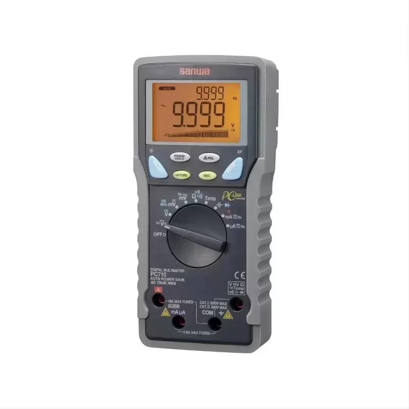 Sanwa PC710 Portable Digital Multimeter True RMS with Multi-Function PC700 PC720M PC773 Alternatives
