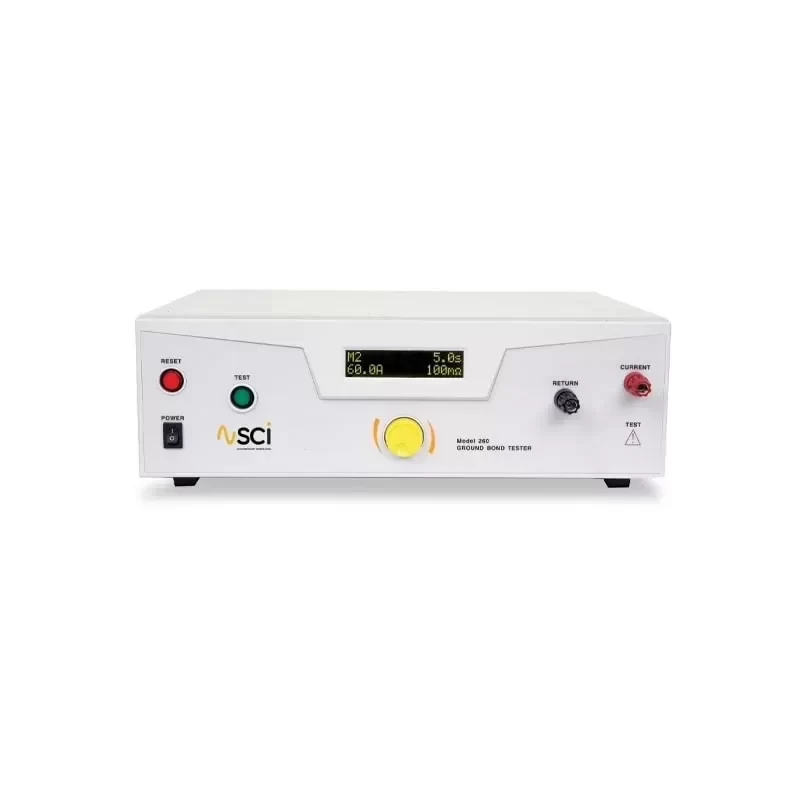 SCI 266 Digital Ground Bond Tester with 60A Display