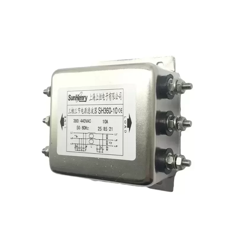 SUNHENRY SH360-10/M 10A 440VAC EMl Filters Screw Wiring