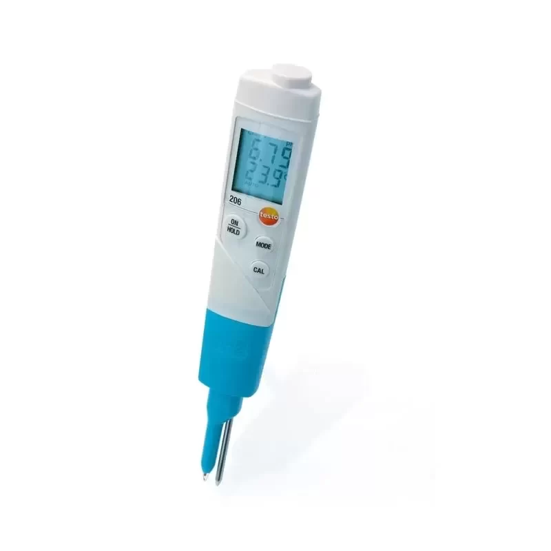 Testo 206 Compact pH Tester for Semi-Solid Substances PH2