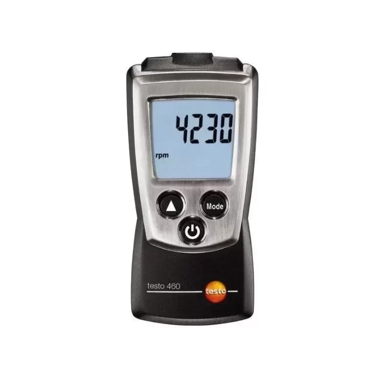 Testo 460 Compact Pocket Pro Non-Contact Tachometer Speed Measuring Instrument