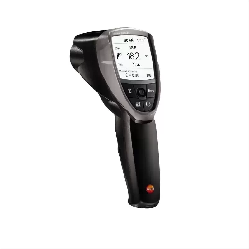 Testo 835-T1 Contact and Infrared Thermometer 50:1 Optics Type K Input