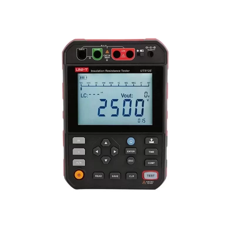 UNI-T UT512E Digital Insulation Resistance Tester 2.5KV Insulation Test with Display